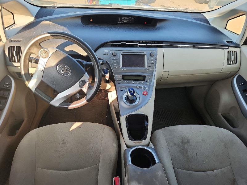 2013 Toyota Prius VIN JTDKN3DUXD5629332 COPART salvage auction — REAR END, MI - CERTIFICATE OF TITLE, sold $1,300 on 2026-07-28 (photo 8)
