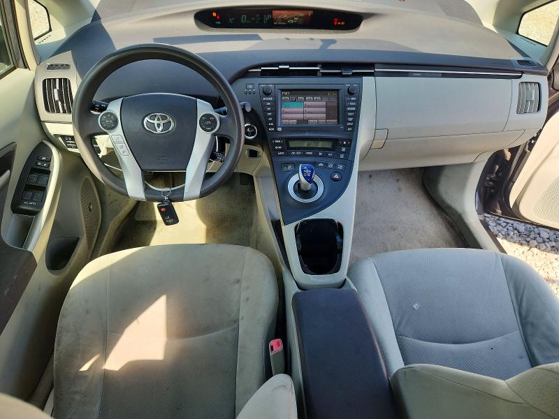 2011 Toyota Prius VIN JTDKN3DU6B1428967 COPART salvage auction — REAR END, Pa - Cert Of Title, sold $100 on 2026-07-28 (photo 8)