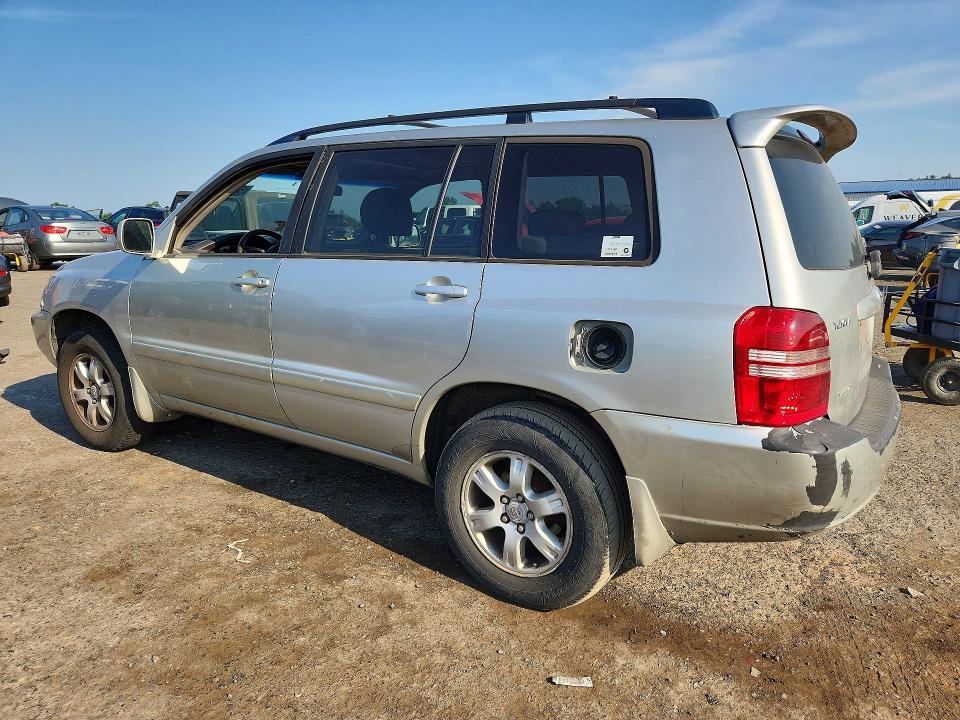 2002 Toyota Highlander VIN JTEHF21A120052546 COPART salvage auction — MECHANICAL, Ny - Certificate Of Title, sold $400 on 2026-07-28 (photo 2)