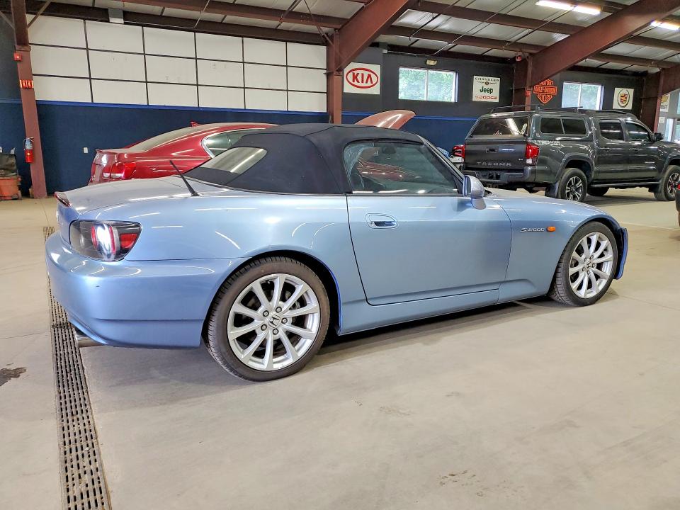 2006 Honda S2000 VIN JHMAP21456S002870 COPART salvage auction — FRONT END, FL - CERTIFICATE OF TITLE (P), sold $14,300 on 2026-07-30 (photo 3)