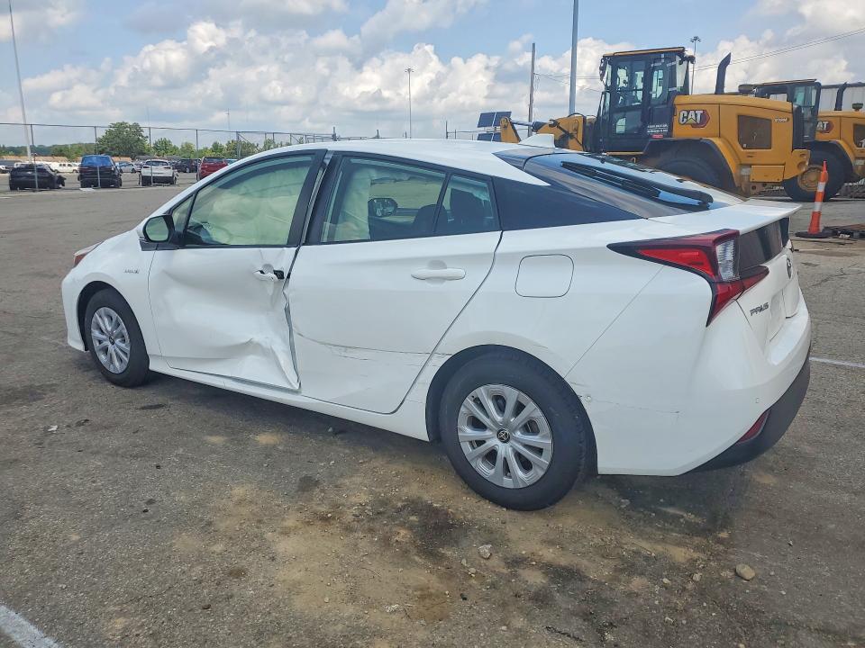 2022 Toyota Prius VIN JTDKAMFU7N3184219 COPART salvage auction — SIDE, Oh - Cert Of Title-Salvage, sold $8,400 on 2026-07-15 (photo 2)