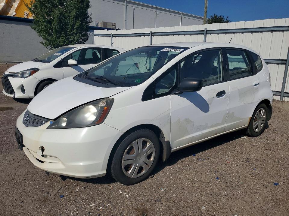 2009 Honda Fit VIN JHMGE88219S073320 COPART salvage auction — MECHANICAL, VA - CERT OF TITLE - SALVAGE, sold $200 on 2026-07-30 (photo 1)