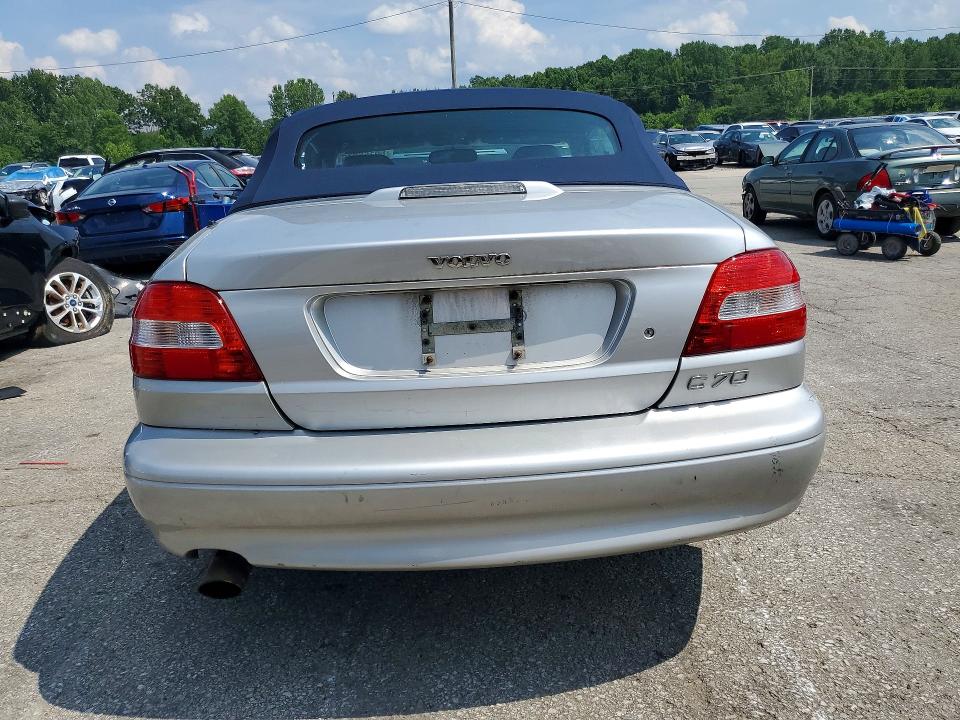 2004 Volvo C70 VIN YV1NC62D14J049606 COPART salvage auction — FRONT END, Ky - Cert Of Title-Salvage, sold $225 on 2026-08-06 (photo 6)
