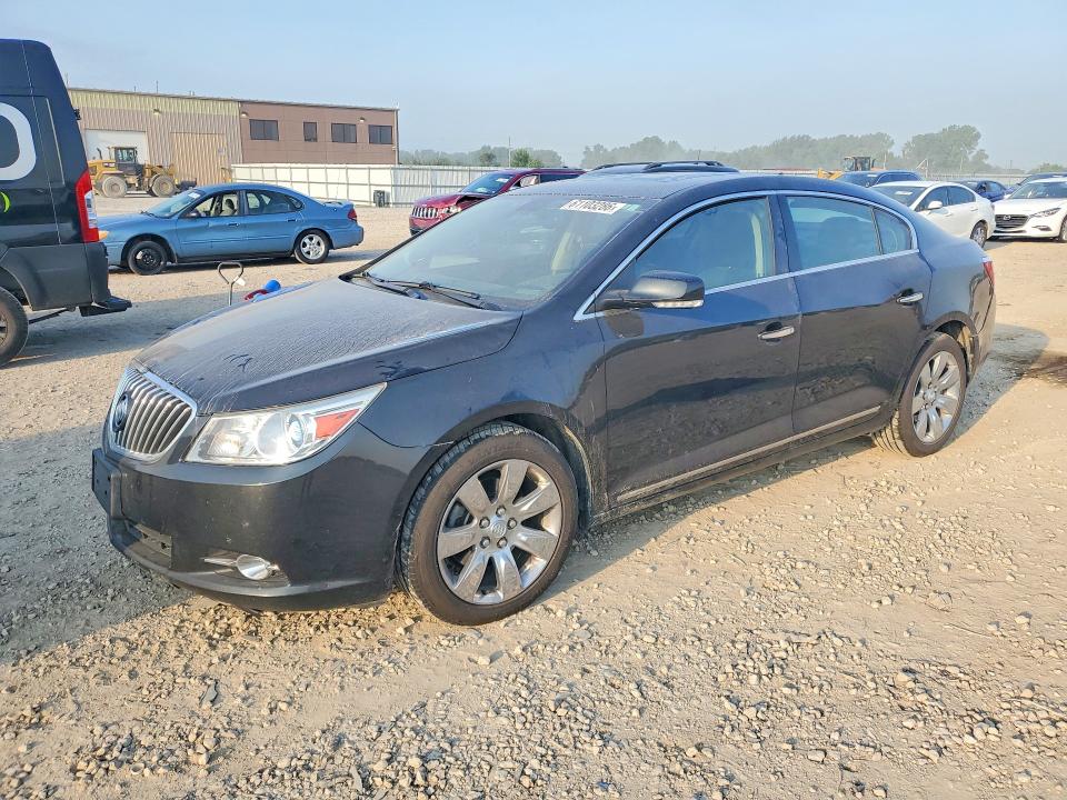 2013 Buick Lacrosse VIN 1G4GG5E37DF220843 COPART salvage auction — REAR END, Ks - Cert Of Title-Salvage, sold $350 on 2026-08-22 (photo 1)