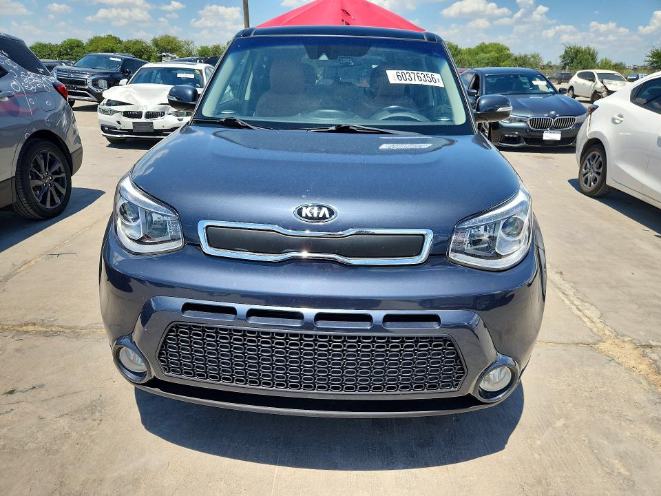 2016 Kia Soul VIN KNDJX3A5XG7376055 COPART salvage auction — NORMAL WEAR, Tx - Certificate Of Title, sold $2,300 on 2026-07-13 (photo 5)