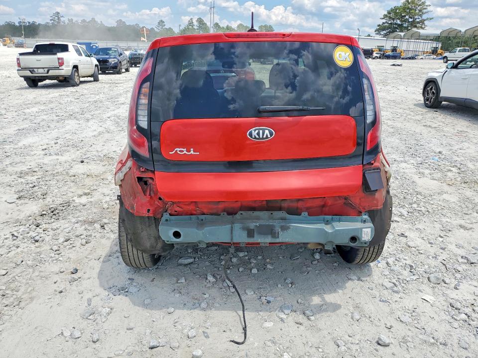 2016 Kia Soul VIN KNDJP3A57G7867893 COPART salvage auction — REAR END, Salvage Title, sold $800 on 2026-07-13 (photo 6)