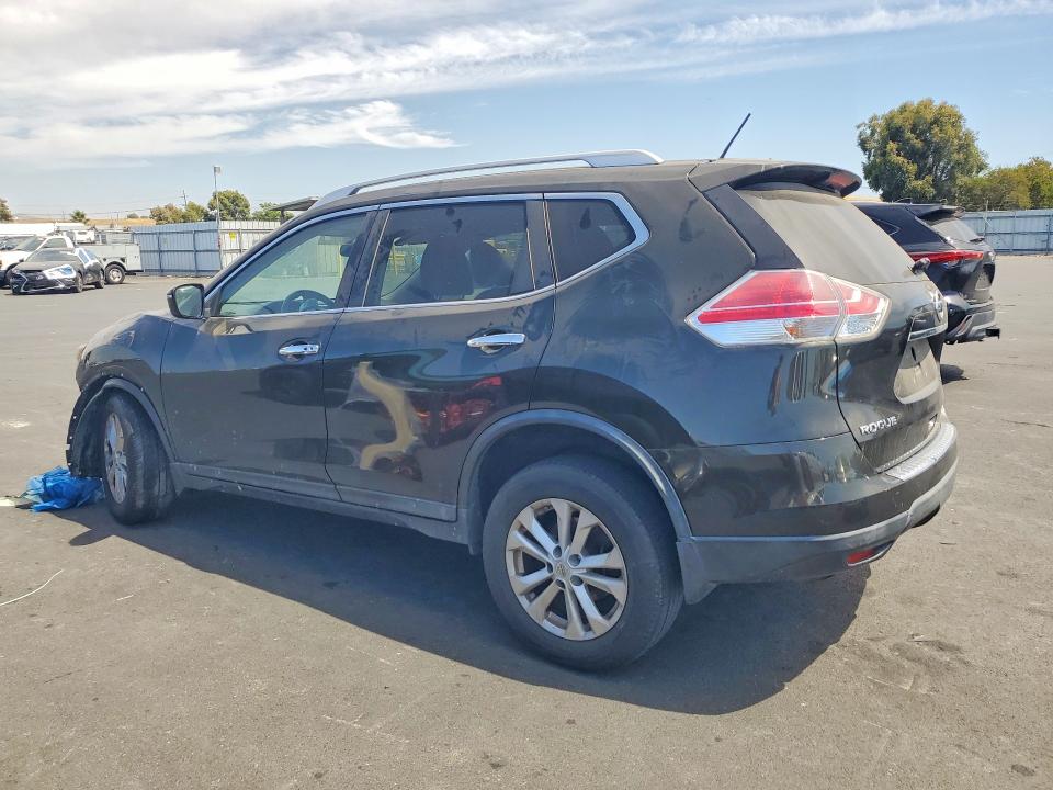 2016 Nissan Rogue VIN KNMAT2MV6GP648568 COPART salvage auction — FRONT END, Ca - Dis/Dlr/Exp Only Lien Papers, sold $950 on 2026-07-22 (photo 2)