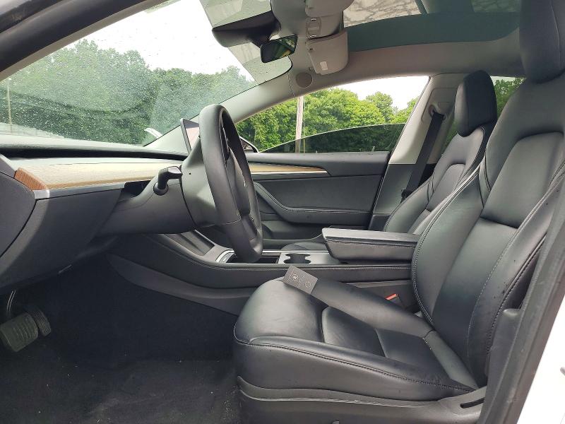 2022 Tesla Model 3 VIN 5YJ3E1EB2NF276154 COPART salvage auction — SIDE, NY - MV-907A SALVAGE CERTIFICATE, sold $6,600 on 2026-07-28 (photo 7)