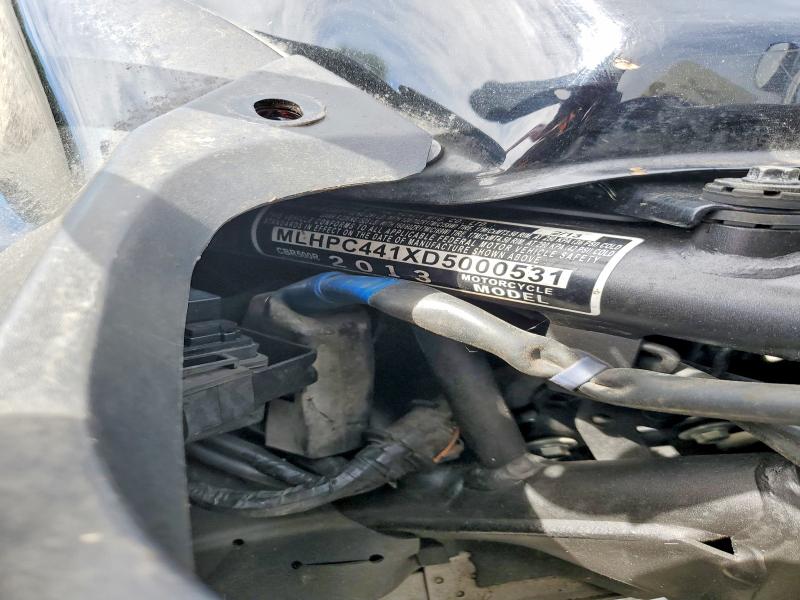 2013 Honda VIN MLHPC441XD5000531 COPART salvage auction — VANDALISM, Wa - Vehicle Cert Of Ownership-Titl, sold $175 on 2026-07-30 (photo 9)