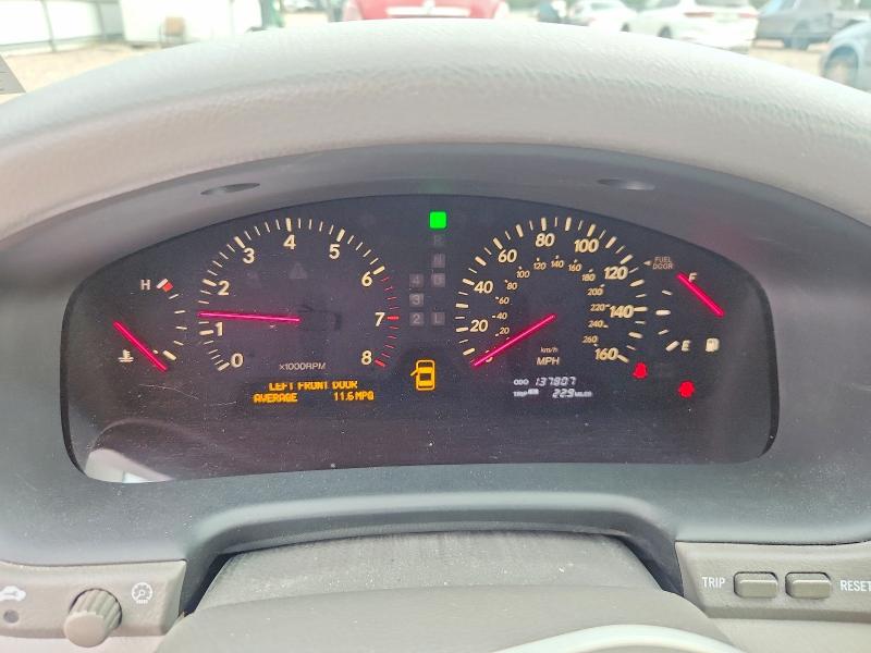 2003 Lexus Ls VIN JTHBN30F630107668 COPART salvage auction — FRONT END, VA - CERT OF TITLE - SALVAGE, sold $1,300 on 2026-07-27 (photo 9)