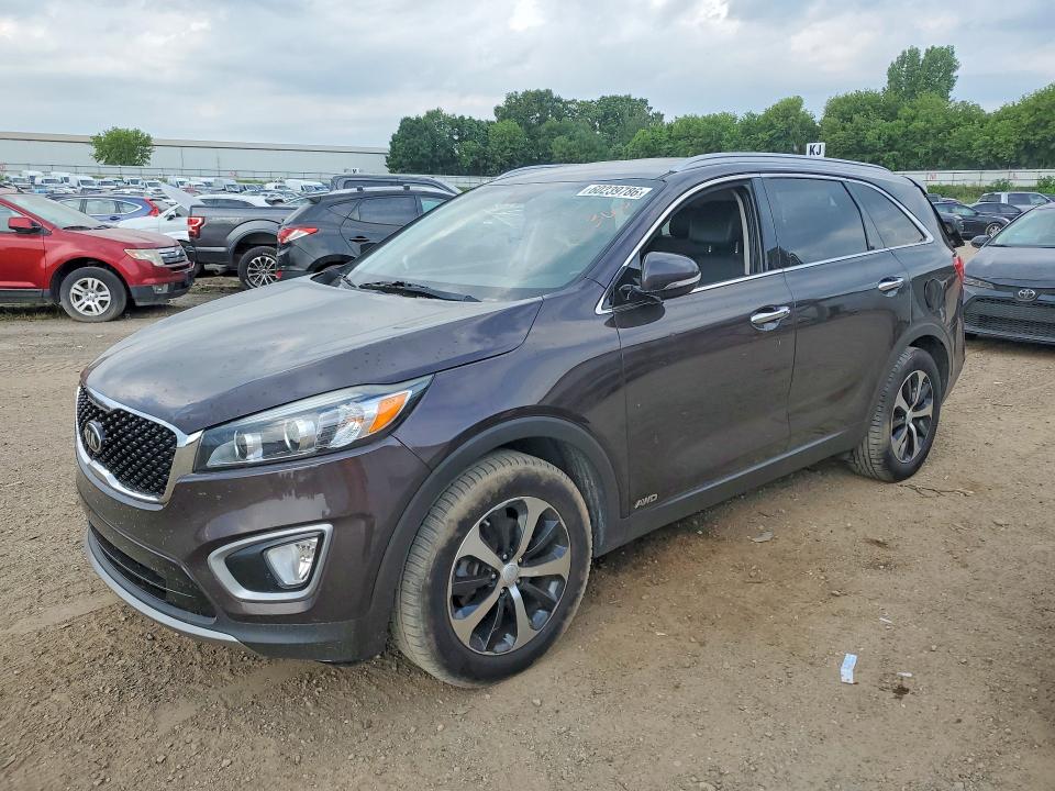 2017 Kia Sorento VIN 5XYPHDA12HG278829 COPART salvage auction — REAR END, Mi - Certificate Of Title, sold $400 on 2026-07-29 (photo 1)