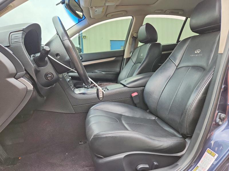 2013 Infiniti G VIN JN1CV6ARXDM761781 COPART salvage auction — FRONT END, Pa - Cert Of Salv-R=Reconstructed, sold $10 on 2026-07-29 (photo 7)