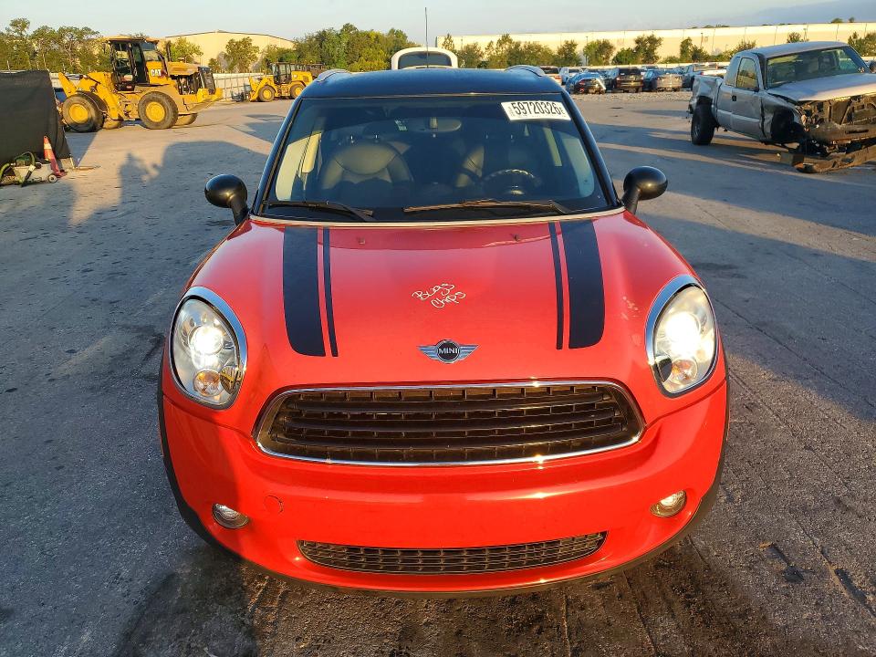 2012 Mini Cooper VIN WMWZB3C59CWM03094 COPART salvage auction — REAR END, Fl - Cert Of Title Slvg Rebuildable, sold $1,150 on 2026-08-11 (photo 5)