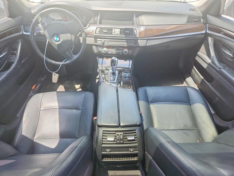 2014 BMW 5er VIN WBA5A7C55ED619645 COPART salvage auction — FRONT END, Tx - Salvage Vehicle Title, sold $2,600 on 2026-08-21 (photo 8)