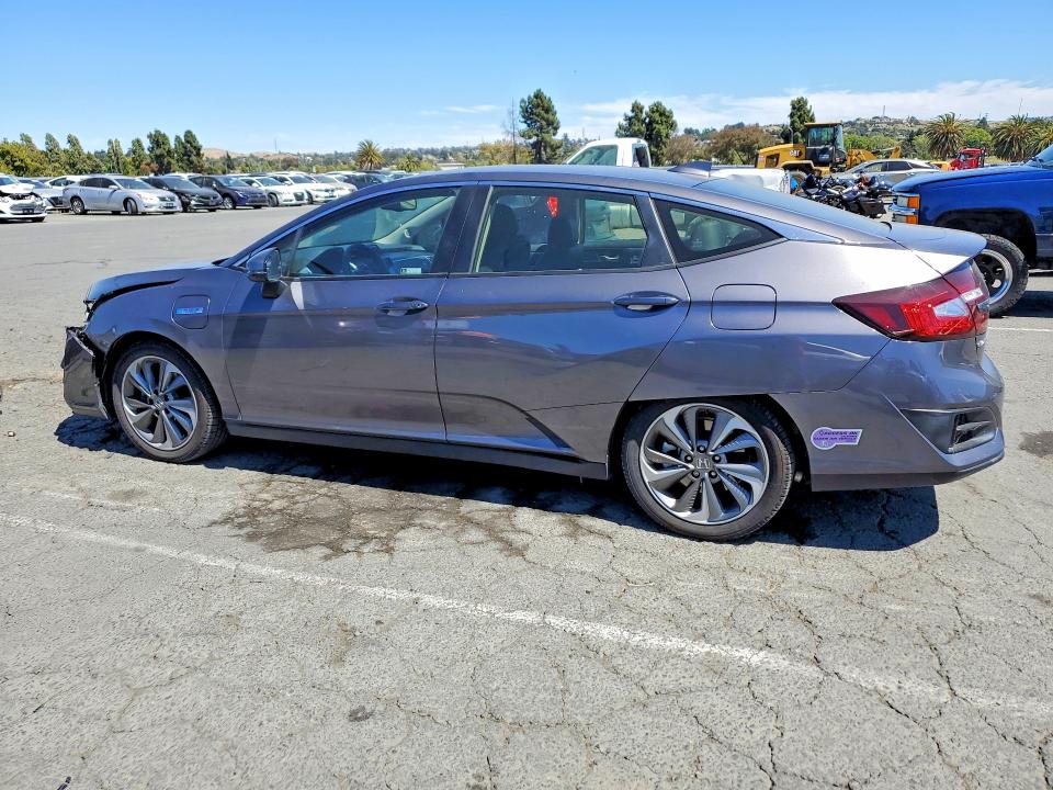2018 Honda Clarity VIN JHMZC5F13JC018843 COPART salvage auction — FRONT END, Ca - Salvage Certificate, sold $2,350 on 2026-07-24 (photo 2)