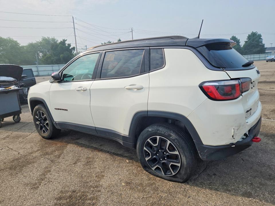 2019 Jeep Compass VIN 3C4NJDDB7KT659382 COPART salvage auction — REAR END, Oh - Certificate Of Title, sold $2,300 on 2026-07-30 (photo 2)