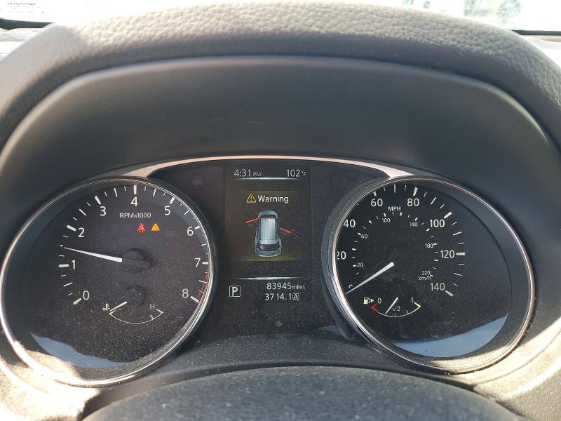 2016 Nissan Rogue VIN KNMAT2MT2GP682988 COPART salvage auction — FRONT END, Ca - Salvage Certificate, sold $775 on 2026-07-23 (photo 9)