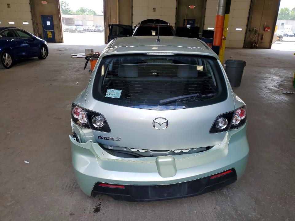 2008 Mazda 3 VIN JM1BK343581104000 COPART salvage auction — REAR END, MN - PARTS VEHICLE BILL OF SALE, sold $200 on 2026-07-28 (photo 6)
