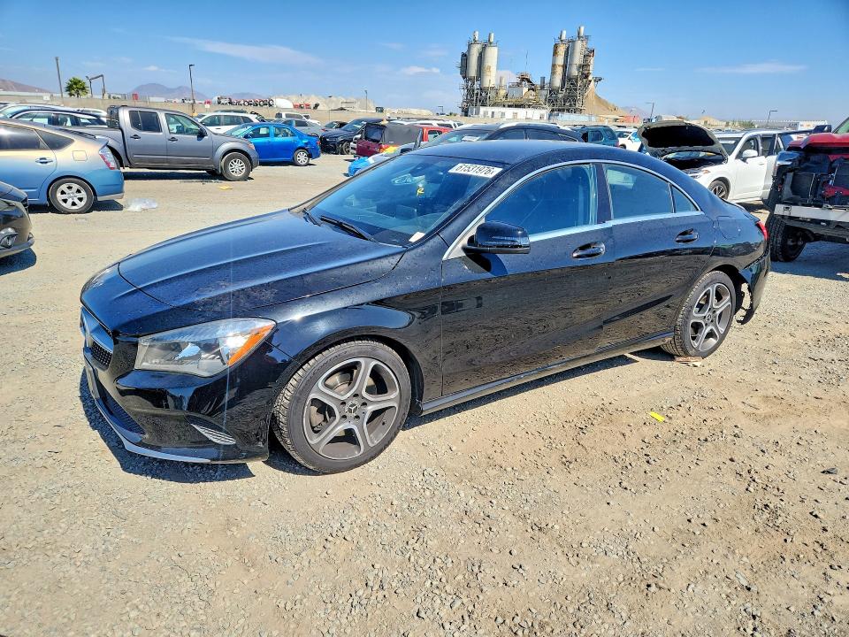 2018 Mercedes-benz Cla-class VIN WDDSJ4EB5JN581867 COPART salvage auction — REAR END, CA - SALVAGE CERTIFICATE, sold $125 on 2026-07-21 (photo 1)