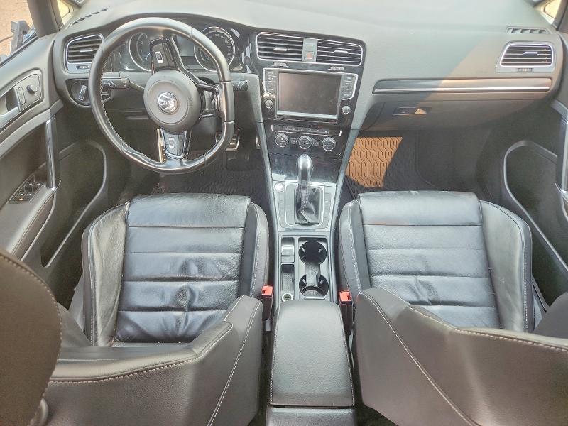 2016 Volkswagen Golf r VIN WVWLF7AU3GW101630 COPART salvage auction — FRONT END, Ab - Oop - Salvage, sold $1,650 on 2026-08-11 (photo 8)