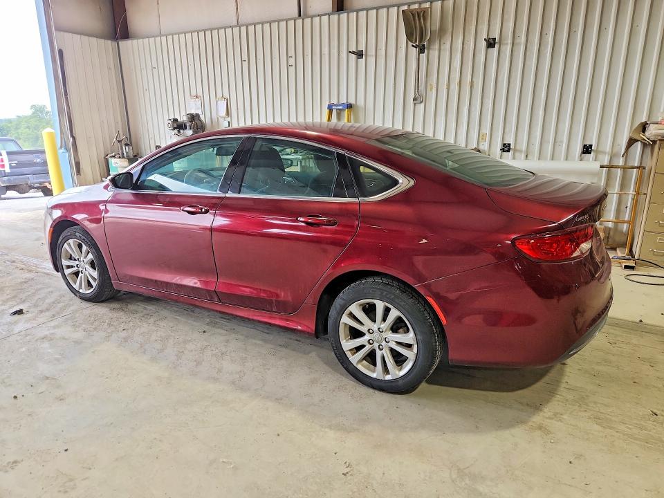 2016 Chrysler 200 VIN 1C3CCCAB2GN127906 COPART salvage auction — NORMAL WEAR, Wv - Certificate Of Title, sold $1,400 on 2026-07-17 (photo 2)