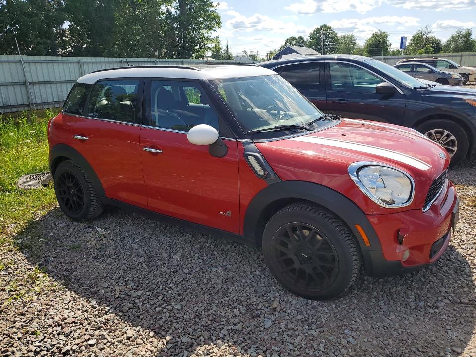 2013 Mini Cooper VIN WMWZC5C55DWM16404 COPART salvage auction — REAR END, Ny - Mv-907A Salvage Certificate, sold $1,000 on 2026-08-24 (photo 4)