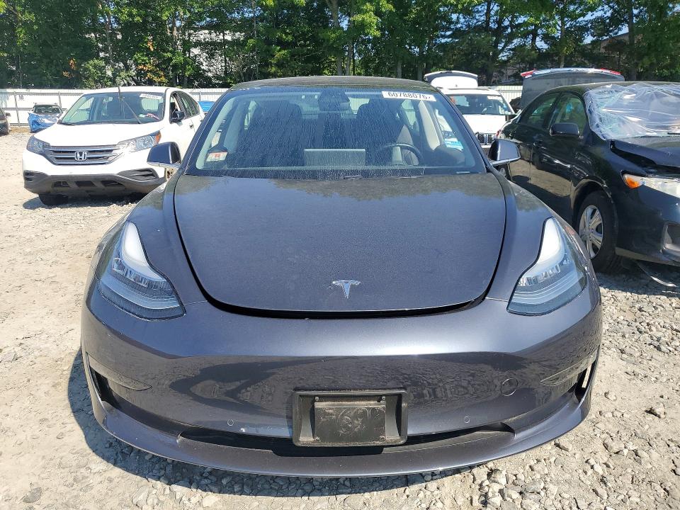 2019 Tesla VIN 5YJ3E1EAXKF298521 COPART salvage auction — REAR END, Ma - Cert Of Title-Salvage, sold $1,850 on 2026-07-30 (photo 5)