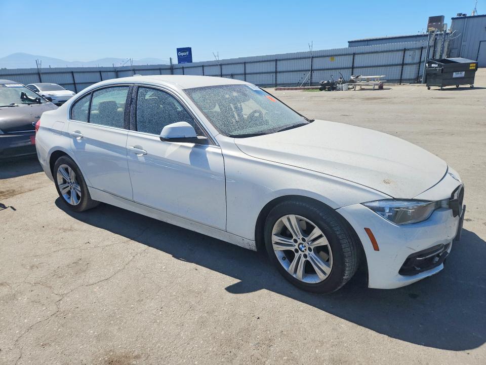 2018 BMW 3 series VIN WBA8B9G57JNU96628 COPART salvage auction — FRONT END, CA - SALVAGE CERTIFICATE, sold $1,900 on 2026-07-24 (photo 4)