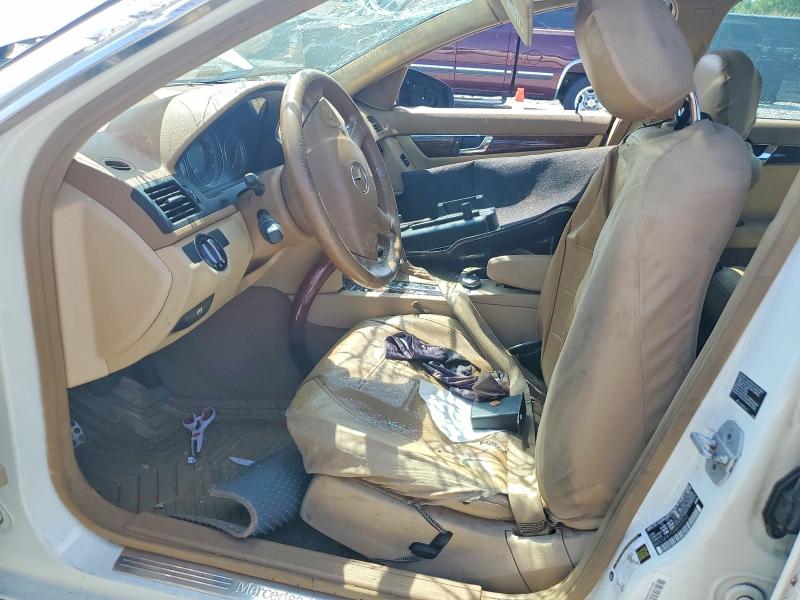 2008 Mercedes-benz C-klasse VIN WDDGF81X58F059552 COPART salvage auction — ALL OVER, Sc - Cert Of Title-Salvage, sold $400 on 2026-08-05 (photo 7)