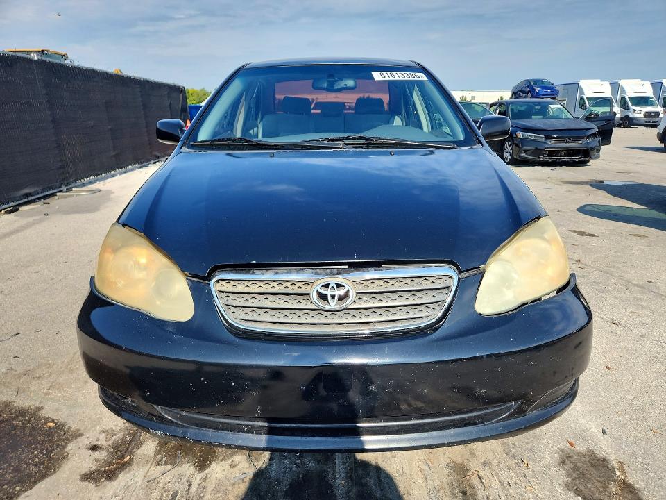 2006 Toyota Corolla VIN JTDBR32E560075150 COPART salvage auction — FRONT END, Fl - Certificate Of Title, sold $675 on 2026-07-30 (photo 5)