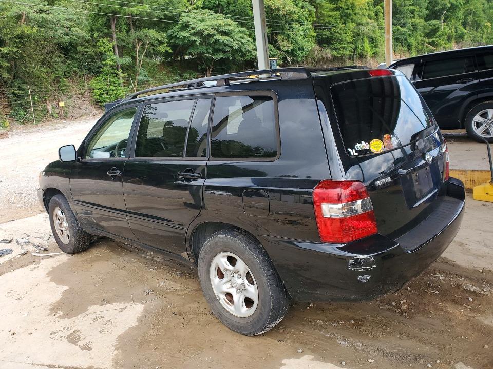 2006 Toyota Highlander VIN JTEGD21A960152739 COPART salvage auction — MECHANICAL, AL - CERTIFICATE OF TITLE, sold $175 on 2026-07-21 (photo 2)