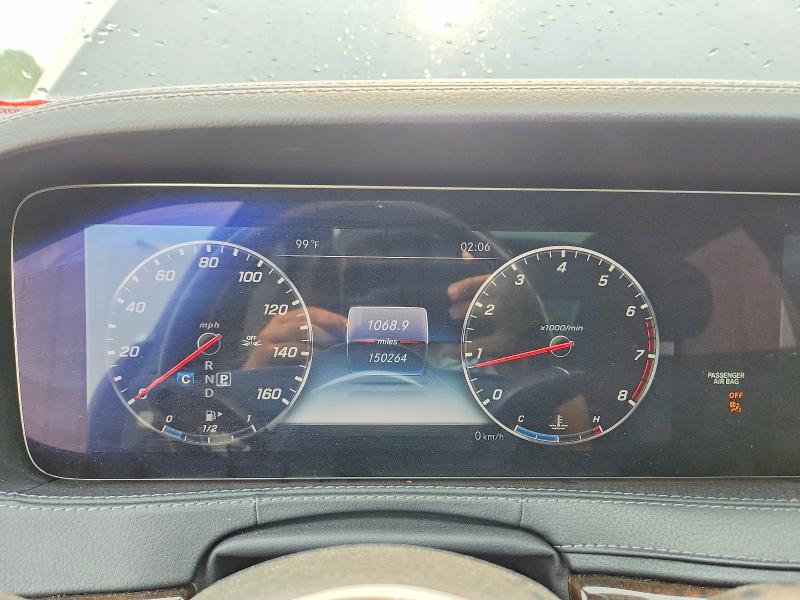 2019 Mercedes-benz S-klasse VIN WDDUG6EB4KA459223 COPART salvage auction — MINOR DENT/SCRATCHES, NJ - CERTIFICATE OF TITLE (P), sold $16,300 on 2026-07-29 (photo 9)