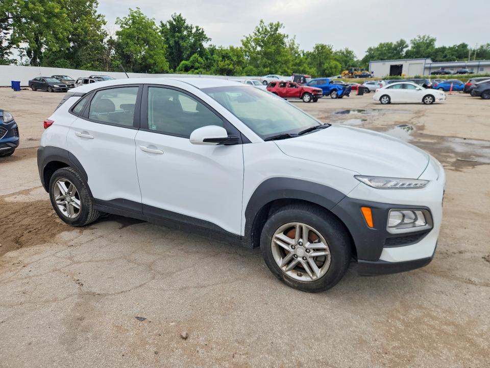 2019 Hyundai Kona VIN KM8K1CAA8KU293927 COPART salvage auction — FRONT END, Mo - Certificate Of Title, sold $6,400 on 2026-07-31 (photo 4)