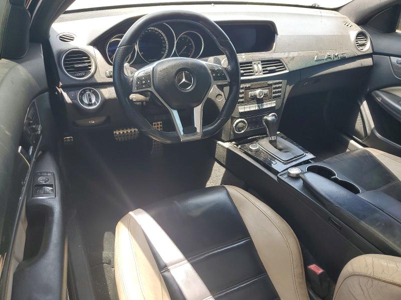 2013 Mercedes-benz C-klasse amg VIN WDDGJ7HBXDG068691 COPART salvage auction — FRONT END, AZ - CERTIFICATE OF TITLE, sold $4,200 on 2026-07-27 (photo 8)