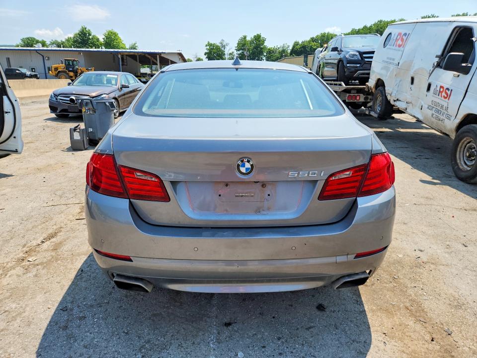2011 BMW 5 series VIN WBAFU9C51BC784231 COPART salvage auction — NORMAL WEAR, NY - CERTIFICATE OF TITLE, sold $600 on 2026-07-15 (photo 6)