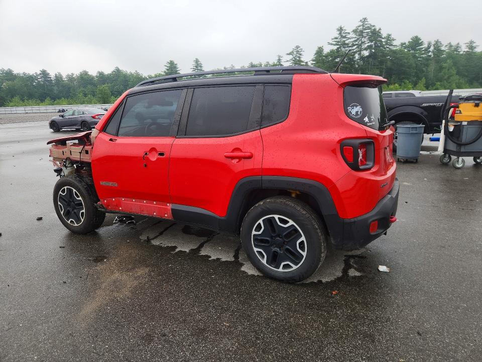 2015 Jeep Renegade VIN ZACCJBCT9FPC19201 COPART salvage auction — FRONT END, Me - Cert Of Title-Salvage Collisio, sold $1,400 on 2026-08-12 (photo 2)