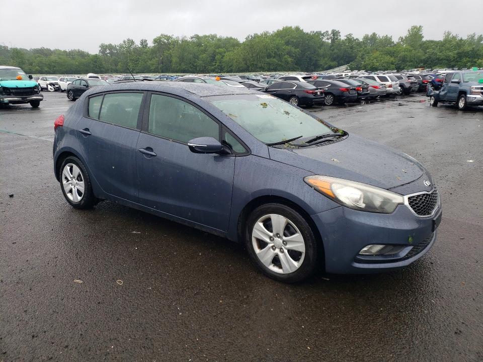 2016 Kia Forte VIN KNAFK5A8XG5622475 COPART salvage auction — ROOF, Ct - Cert Of Title-Parts Only Salva, sold $700 on 2026-07-14 (photo 4)