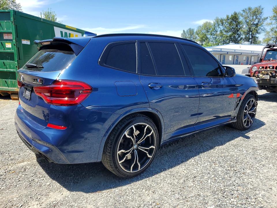 2021 BMW X3 VIN 5YMTS0C04M9F29207 COPART salvage auction — FRONT END, Wa - Bill Of Sale, sold $25,750 on 2026-07-20 (photo 3)