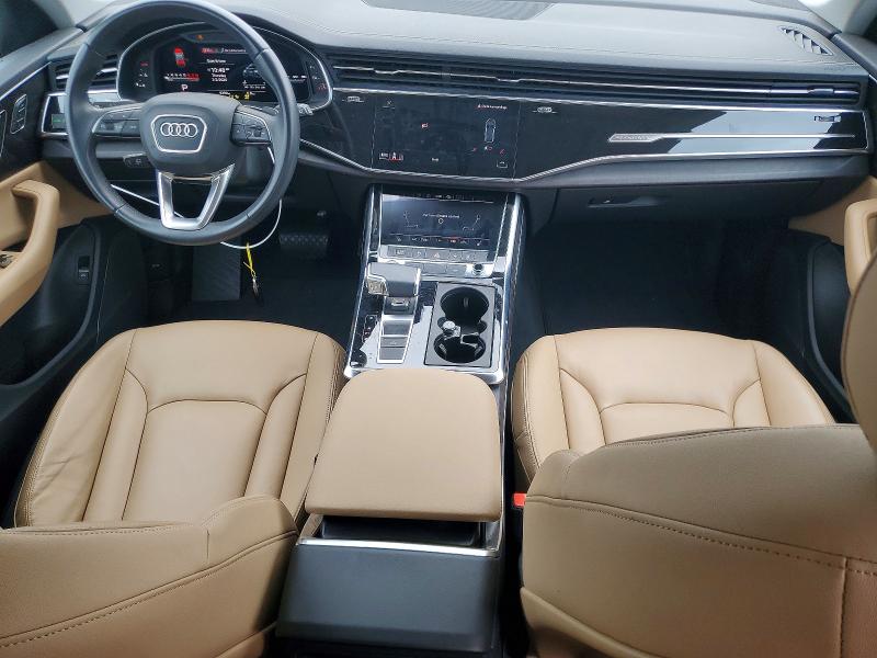 2023 Audi Q8 VIN WA1AVBF11PD024502 COPART salvage auction — FRONT END, Ca - Dis/Dlr/Exp Only Clean Title (P), sold $24,600 on 2026-07-22 (photo 8)