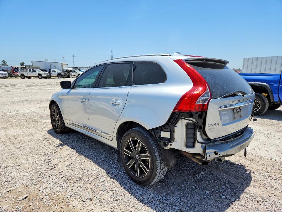 2016 Volvo Xc60 VIN YV440MDK2G2849238 COPART salvage auction — REAR END, Tx - Salvage Vehicle Title, sold $2,200 on 2026-08-07 (photo 2)