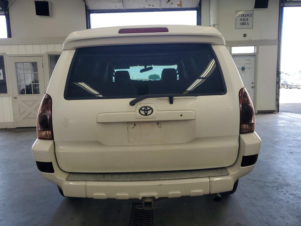2005 Toyota 4runner VIN JTEZU14R158029683 COPART salvage auction — MECHANICAL, Nv - Certificate Of Title, sold $1,500 on 2026-07-29 (photo 6)