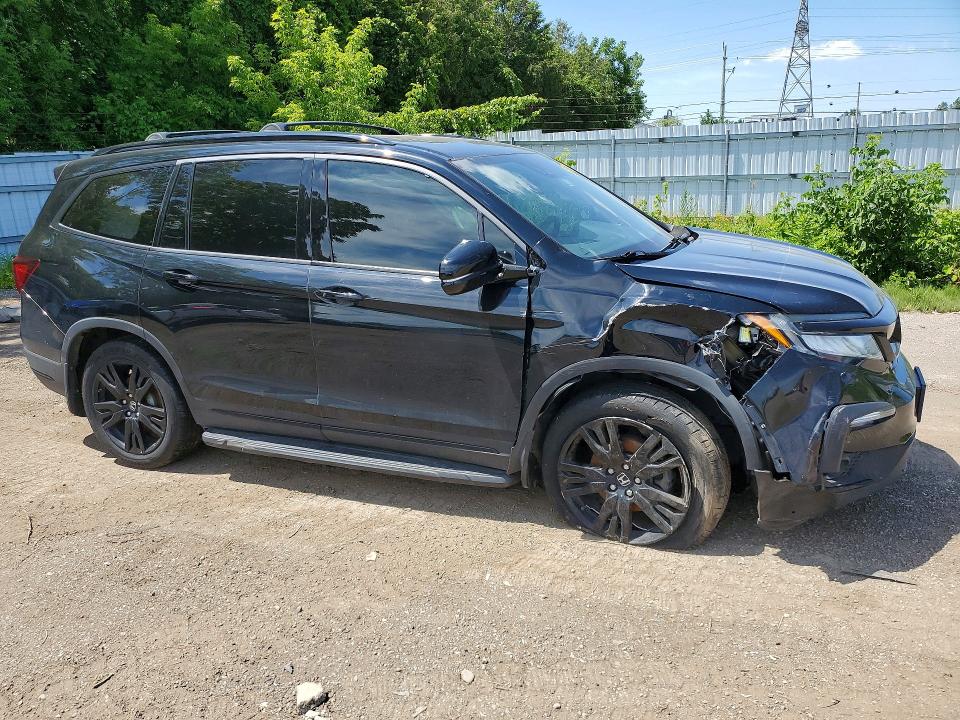 2020 Honda Pilot VIN 5FNYF6H06LB505281 COPART salvage auction — UNDERCARRIAGE, On - Permit No Brand - Unfit, sold $10,000 on 2026-07-09 (photo 4)