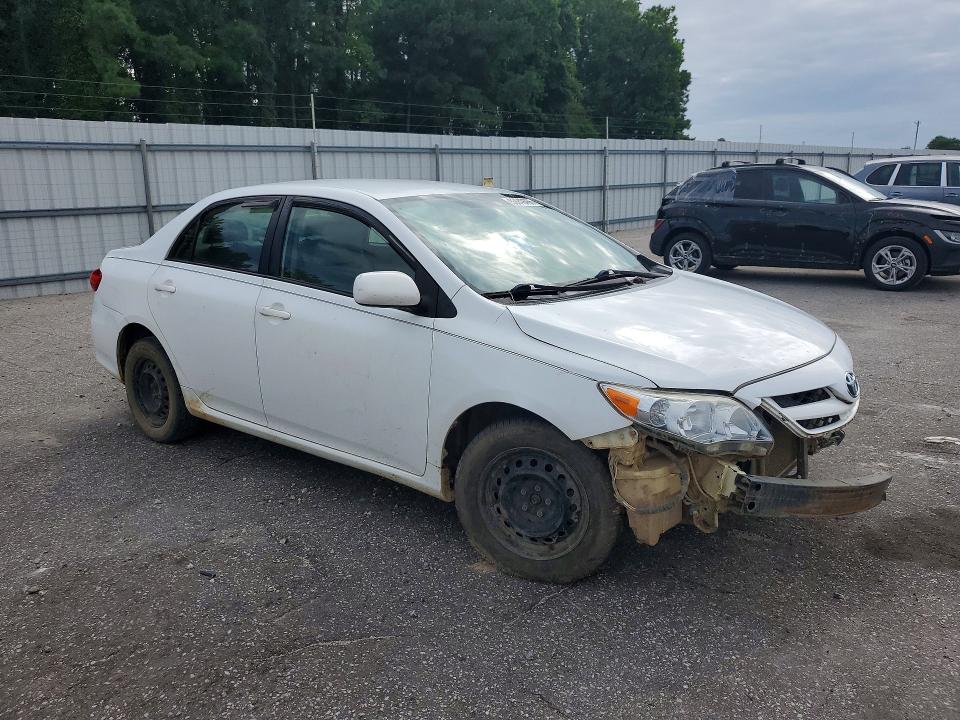 2011 Toyota Corolla VIN JTDBU4EE0B9127435 COPART salvage auction — FRONT END, Nc - Salvage Certificate Of Title, sold $875 on 2026-07-30 (photo 4)