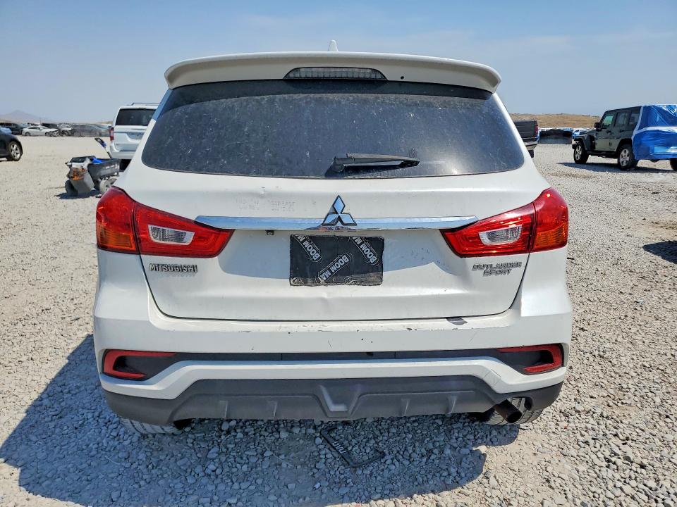2018 Mitsubishi Outlander VIN JA4AP3AUXJZ001960 COPART salvage auction — FRONT END, Ut - Certificate Of Title, sold $1,100 on 2026-07-17 (photo 6)