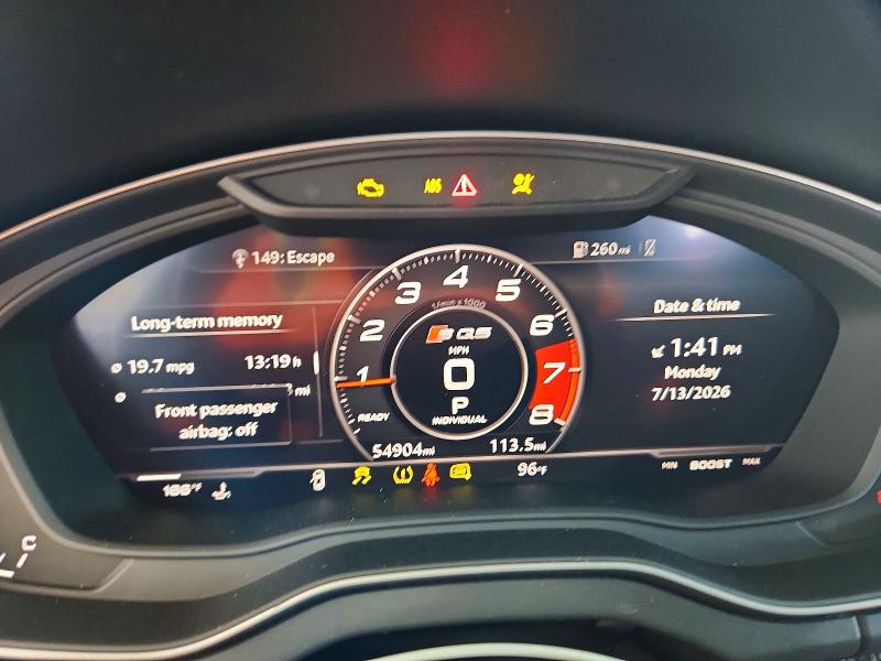 2020 Audi Sq5 VIN WA1B4AFYXL2068664 COPART salvage auction — REAR END, FL - CERT OF TITLE SLVG REBUILDABLE, sold $40 on 2026-07-29 (photo 9)