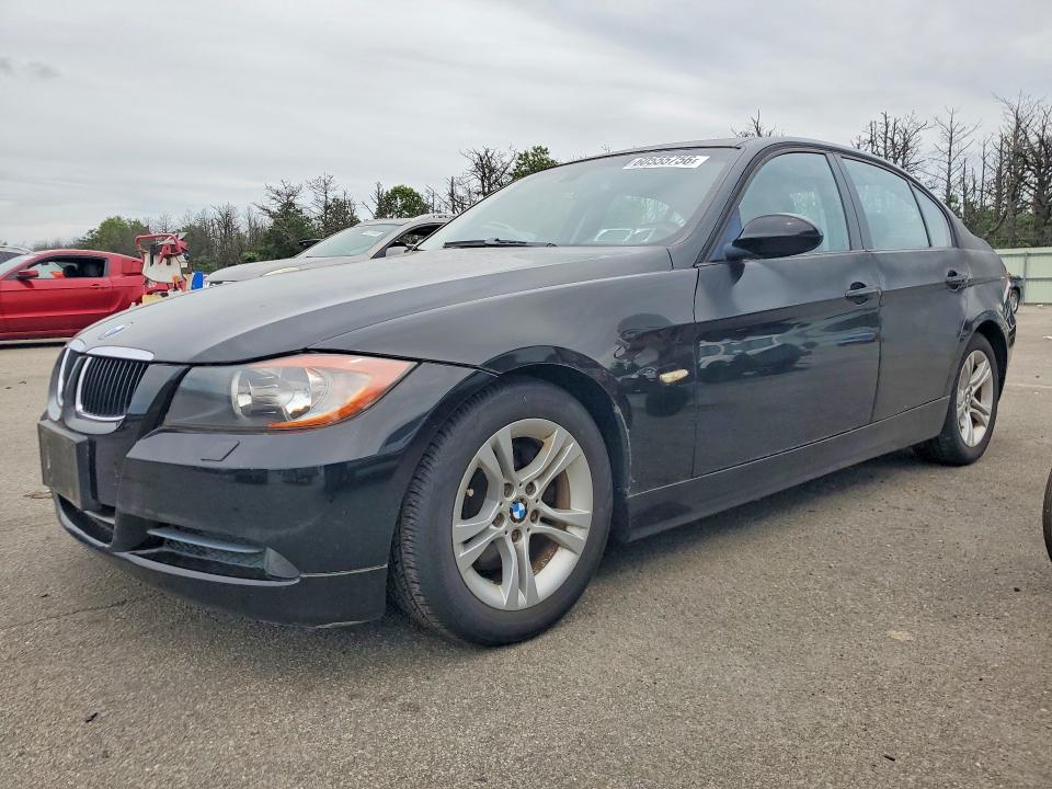 2008 BMW 3 series VIN WBAVC73548KX91479 COPART salvage auction — MINOR DENT/SCRATCHES, Ny - Certificate Of Title, sold $1,500 on 2026-07-20 (photo 1)