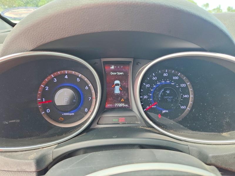 2013 Hyundai VIN 5XYZU3LA3DG069220 COPART salvage auction — REAR END, FL - CERT OF TITLE SLVG REBUILDABLE, sold $175 on 2026-07-22 (photo 9)