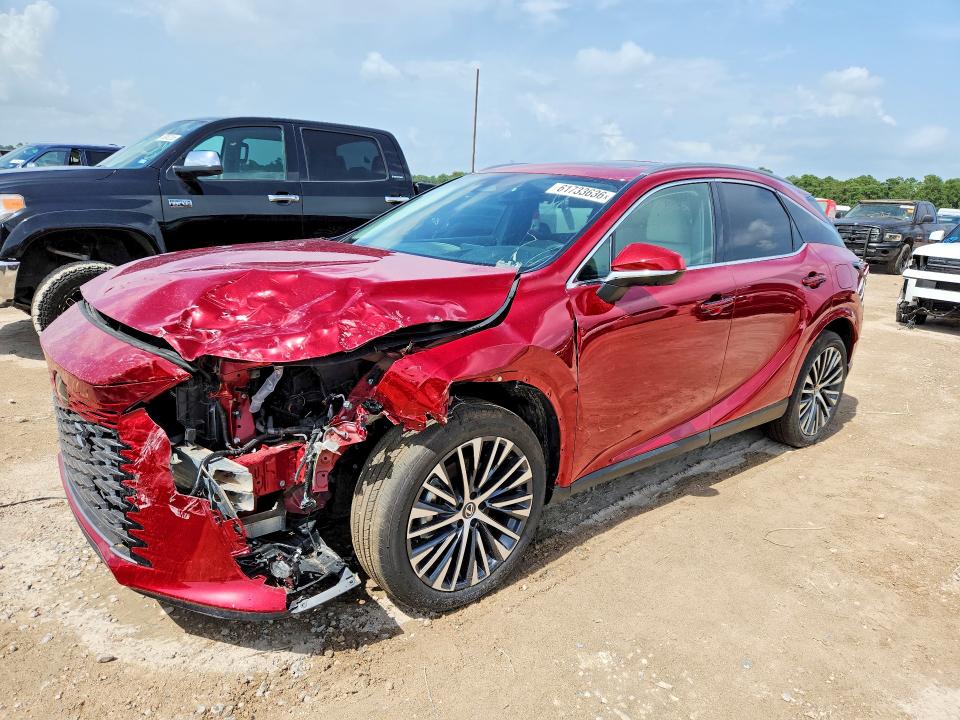 2026 Lexus Rx 350 VIN 2T2BAMBAXTC072994 COPART salvage auction — FRONT END, Ok - Cert Of Title-Salvage, sold $24,500 on 2026-07-27 (photo 1)