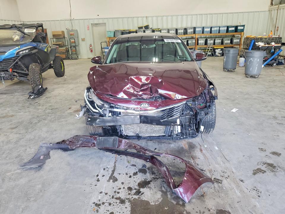 2019 Kia Optima VIN 5XXGT4L39KG307154 COPART salvage auction — FRONT END, Ny - Mv-907A Salvage Certificate, sold $850 on 2026-07-27 (photo 5)