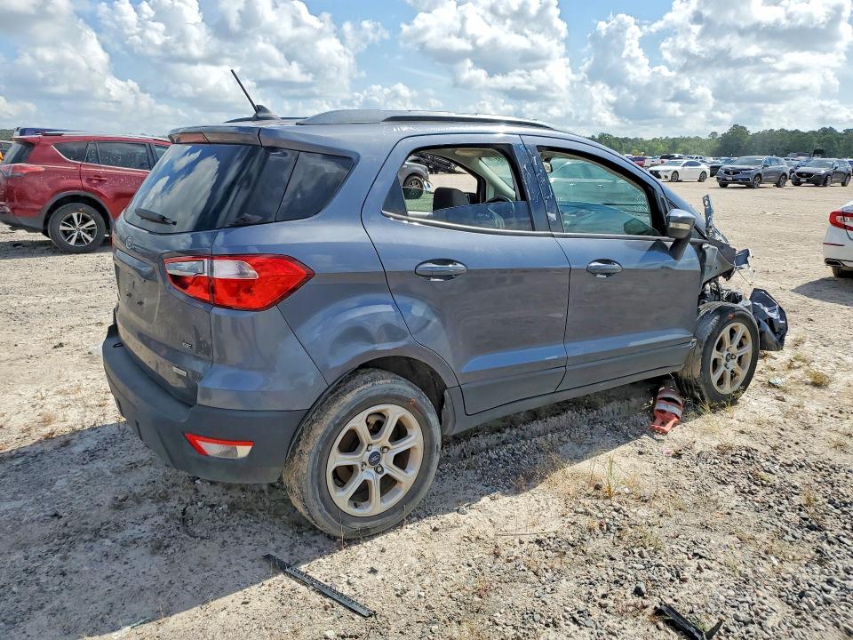 2018 Ford Ecosport VIN MAJ3P1TE4JC230569 COPART salvage auction — FRONT END, TX - SALVAGE VEHICLE TITLE (P), sold $425 on 2026-07-28 (photo 3)